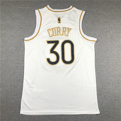 Men's Golden State Warriors Stephen Curry #30 White Swingman Jerseys