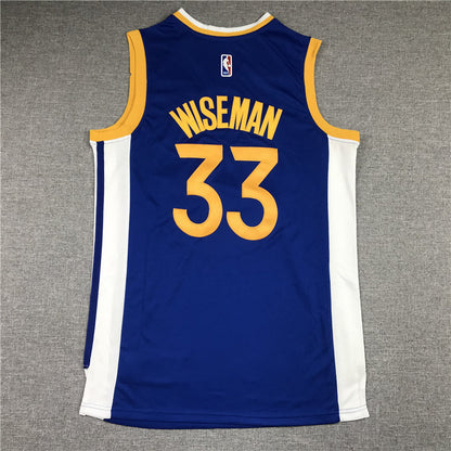Men's Golden State Warriors James Wiseman 2021/22 Fast Break Replica Jerseys