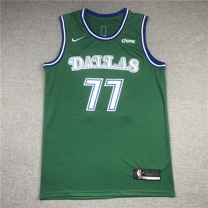 Men's Dallas Mavericks Luka Doncic Green 2020/21 Jerseys - Classic Edition