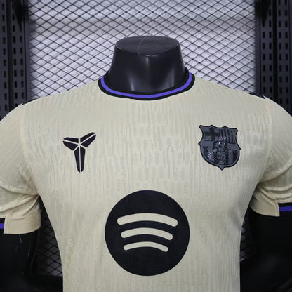 2025-26 Barcelona Away Player Version JerseyYOUTH