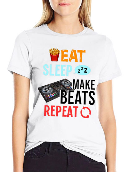 Eat Sleep Make Beats DJ T-Shirt