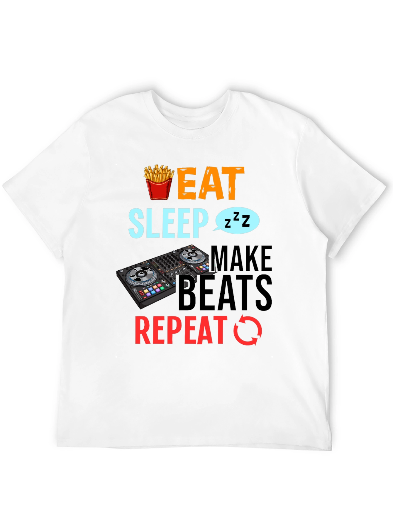 Eat Sleep Make Beats DJ T-Shirt