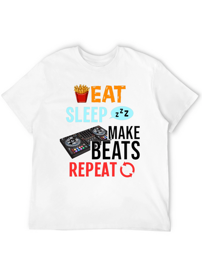 Eat Sleep Make Beats DJ T-Shirt