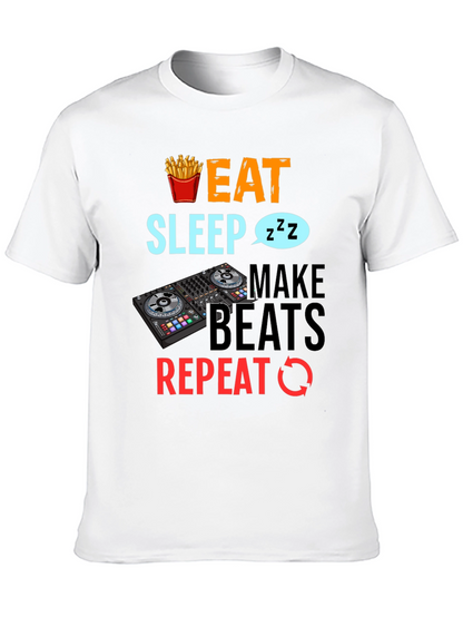Eat Sleep Make Beats DJ T-Shirt
