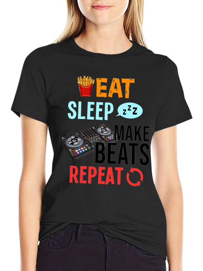 Eat Sleep Make Beats DJ T-Shirt