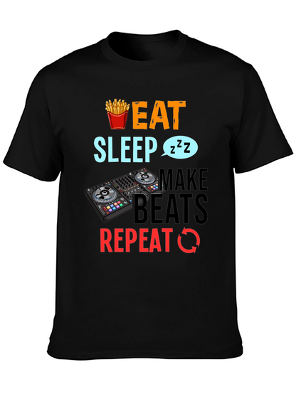 Eat Sleep Make Beats DJ T-Shirt