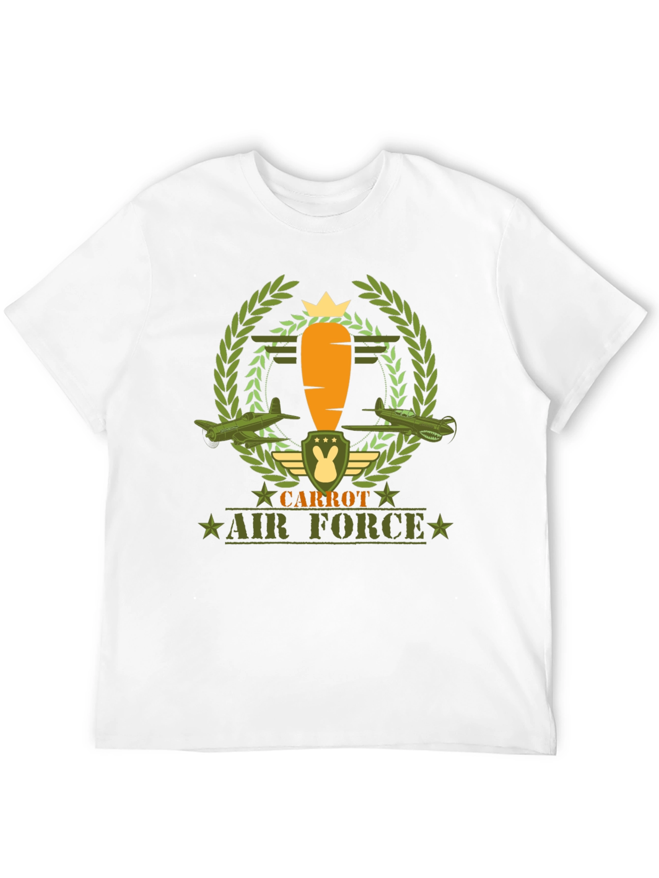 Carrot Air Force Graphic Tee