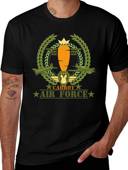 Carrot Air Force Graphic Tee