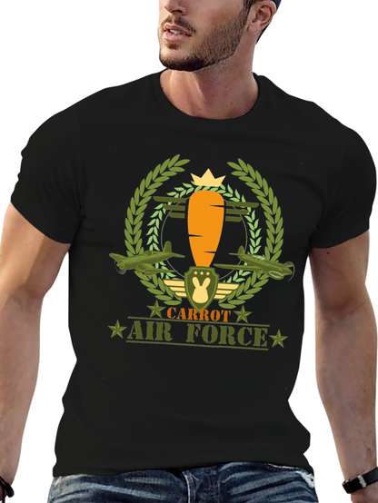 Carrot Air Force Graphic Tee