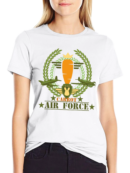 Carrot Air Force Graphic Tee