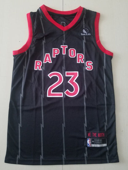 Men's Toronto Raptors Fred VanVleet Black 2020/21 Player Jerseys