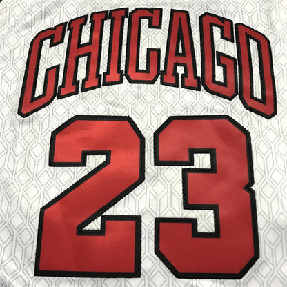 Men's Chicago Bulls Michael Jordan #23 White 2022/23 Swingman Jerseys - City Edition