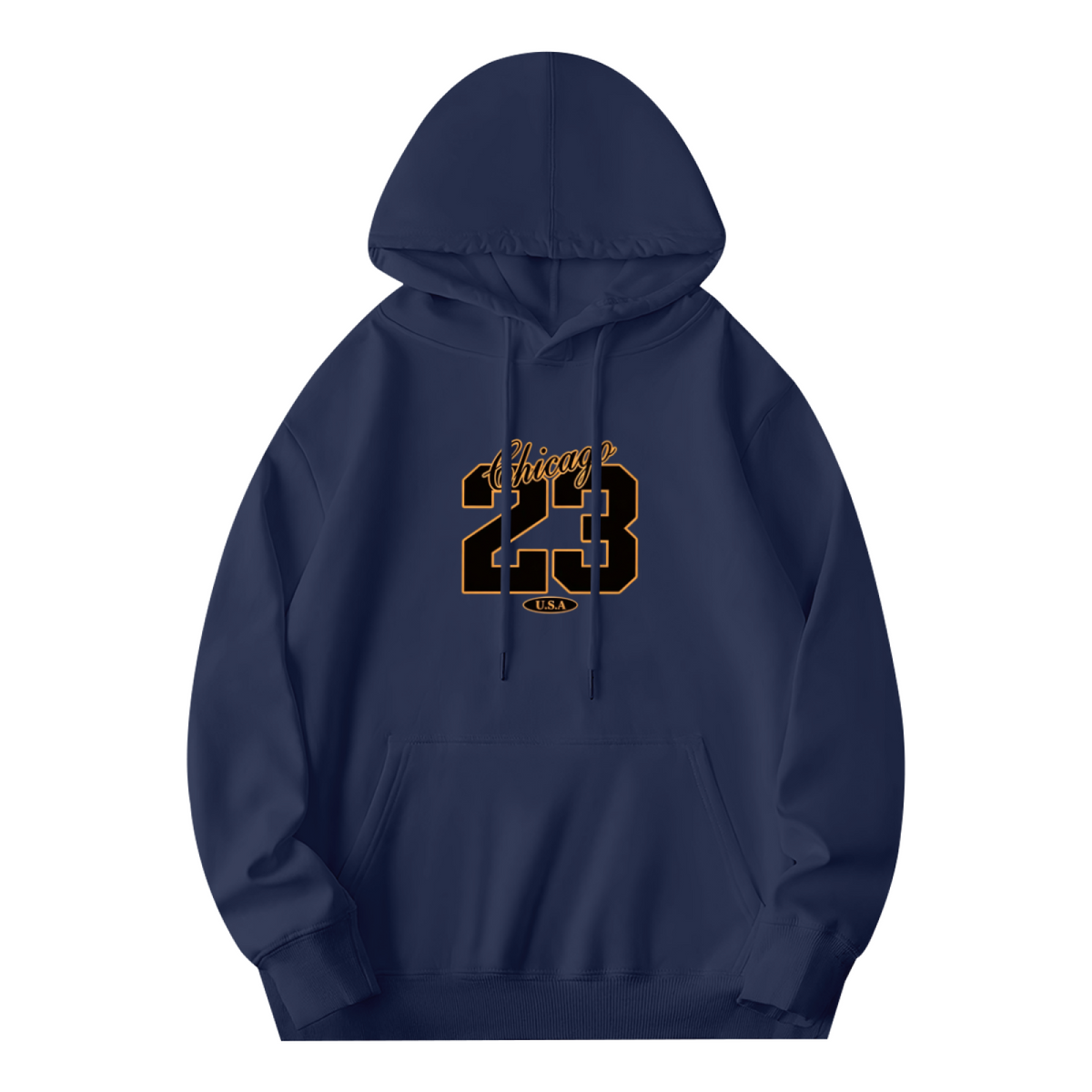 Chicago 23 Number Retro Sport Style Hoodie
