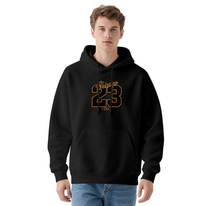 Chicago 23 Number Retro Sport Style Hoodie