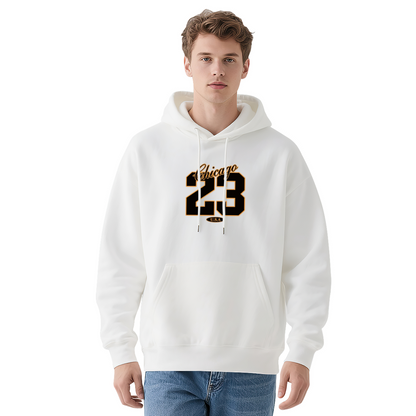 Chicago 23 Number Retro Sport Style Hoodie