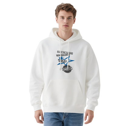 Ambition Star Badge Motivational Street Hoodie