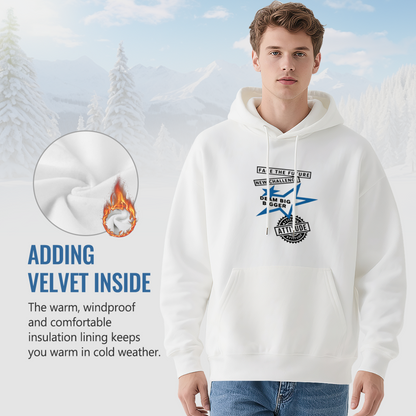 Ambition Star Badge Motivational Street Hoodie