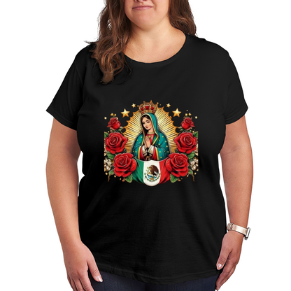 Texas Flag Letter M Cowboy Hat Boots Western Tee