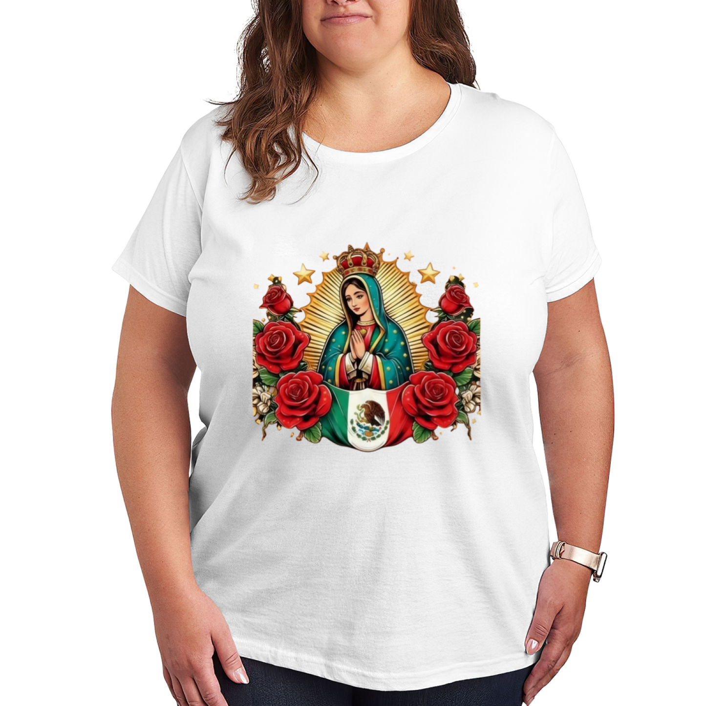 Texas Flag Letter M Cowboy Hat Boots Western Tee