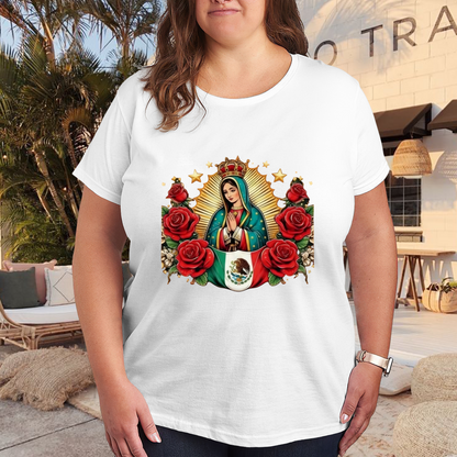 Texas Flag Letter M Cowboy Hat Boots Western Tee