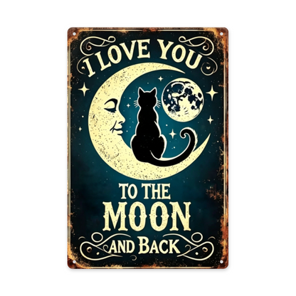 Chill Out Zone Lazy Koala Hammock Retro Metal Tin Sign Relax Beach Wall Decor