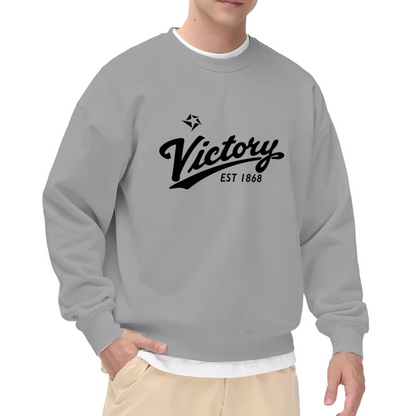 Victory EST 1868 Retro Script Star Crewneck Sweatshirt