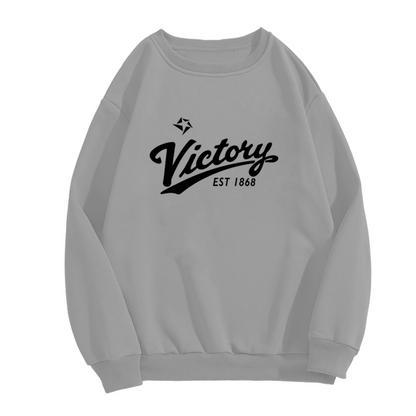 Victory EST 1868 Retro Script Star Crewneck Sweatshirt