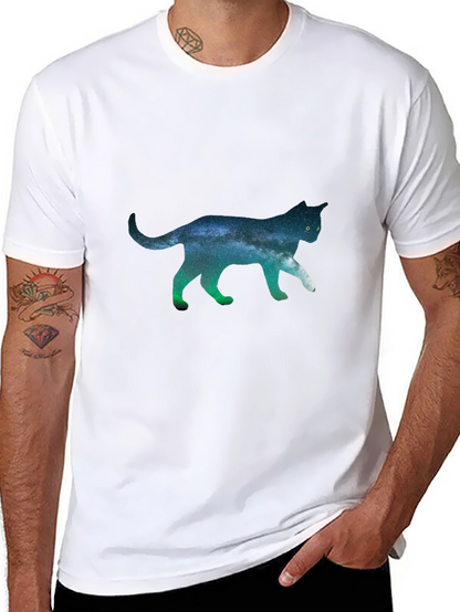 Galaxy Cat T-Shirt - Unique Space Design