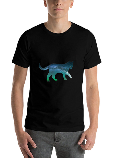 Galaxy Cat T-Shirt - Unique Space Design