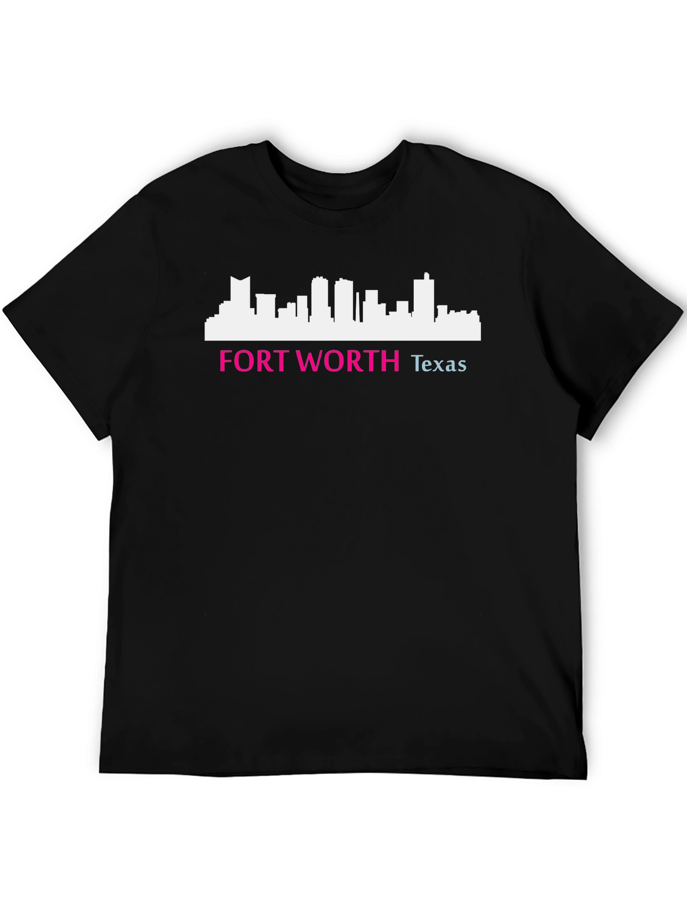 Fort Worth Texas Skyline Graphic Tee