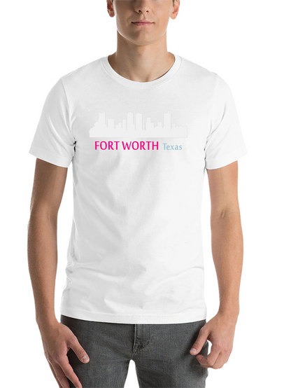 Fort Worth Texas Skyline Graphic Tee