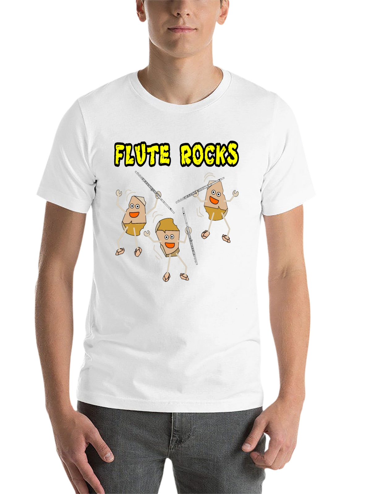 Flute Rocks Graphic Tee