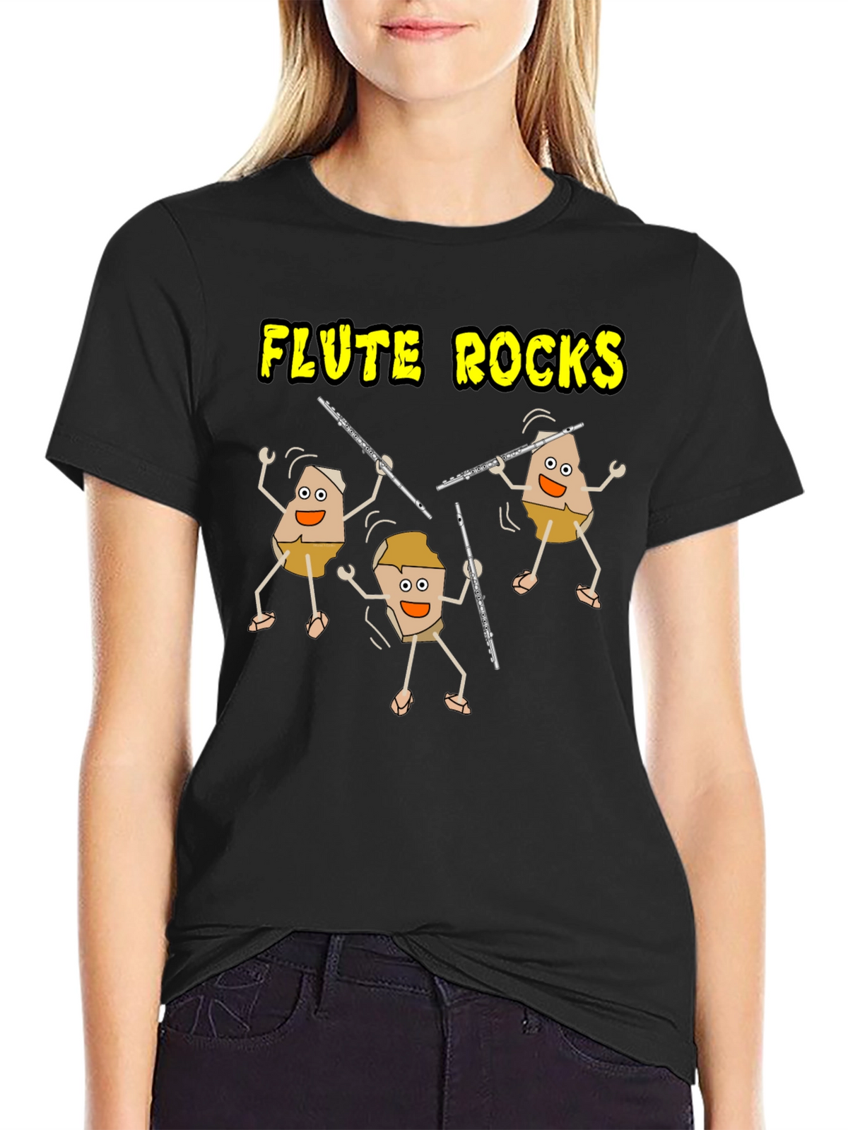 Flute Rocks Graphic Tee