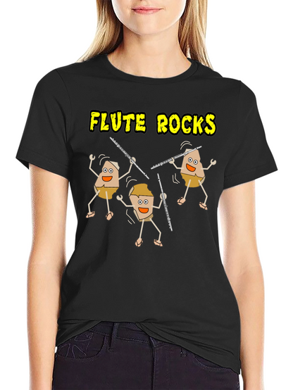 Flute Rocks Graphic Tee