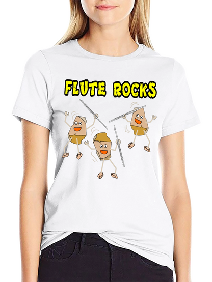 Flute Rocks Graphic Tee