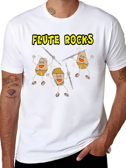 Flute Rocks Graphic Tee