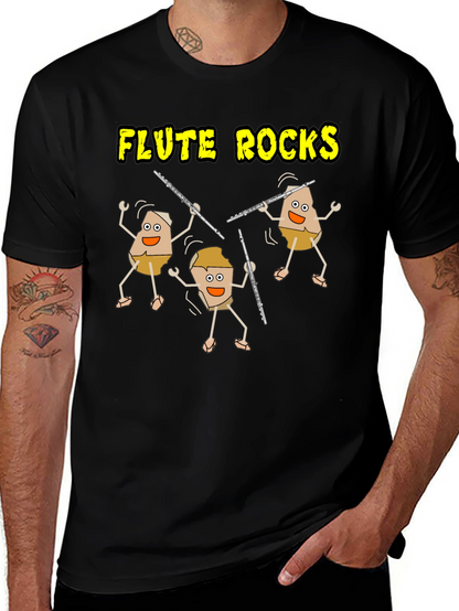 Flute Rocks Graphic Tee