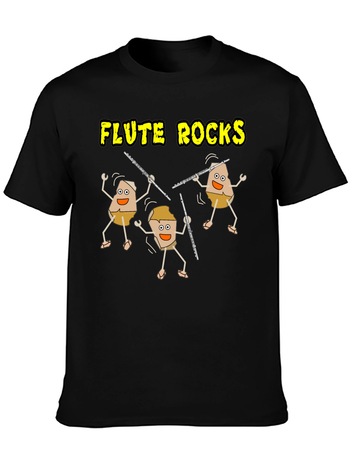 Flute Rocks Graphic Tee