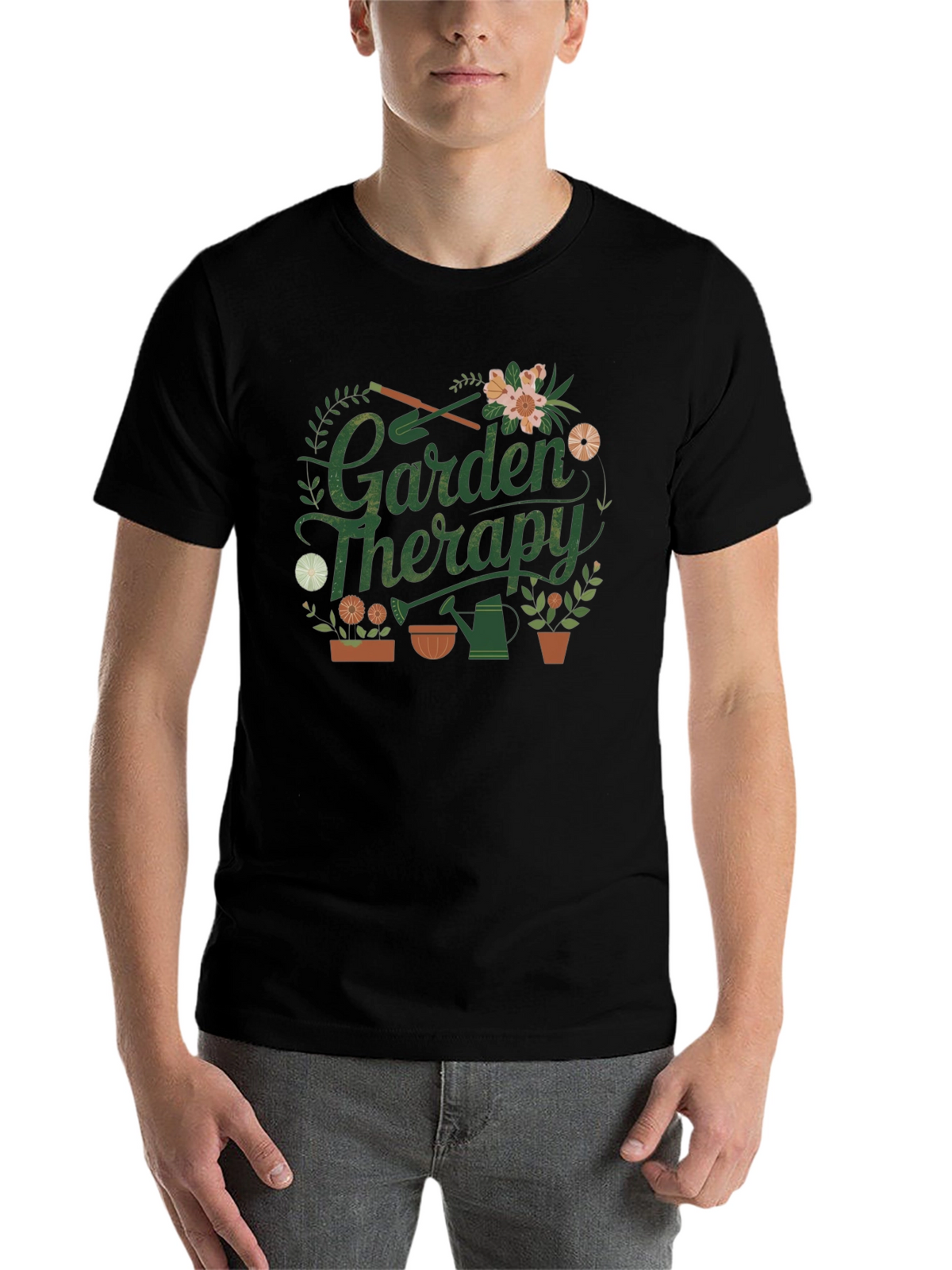Garden Therapy Graphic T-Shirt