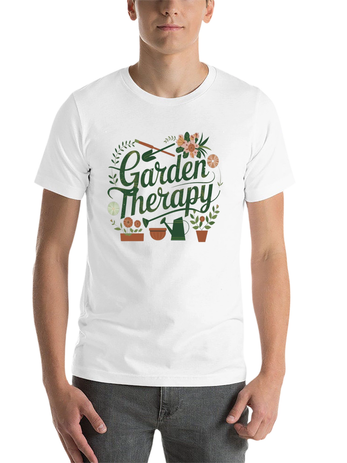 Garden Therapy Graphic T-Shirt
