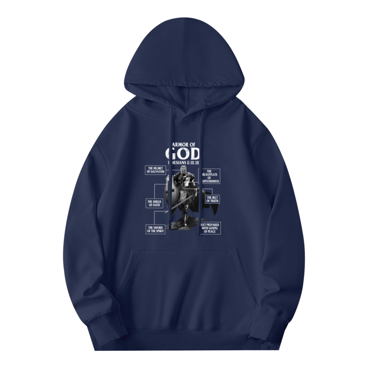 US Air Force Wings Patriotic Hoodie, Men Comfort Veteran Sweatshirt