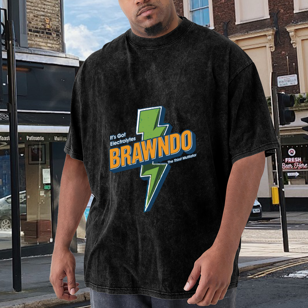 Brawndo Thirst Mutilator Logo