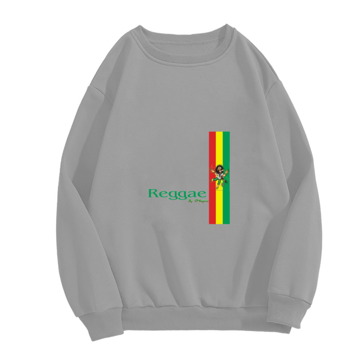 Reggae Music Rasta Culture Vibe Crewneck Sweatshirt
