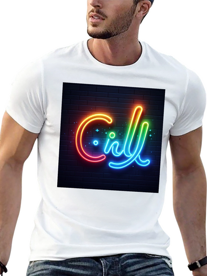 Chill Neon Graphic T-Shirt