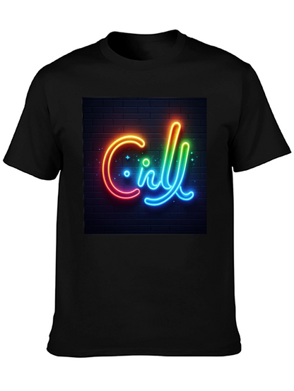 Chill Neon Graphic T-Shirt