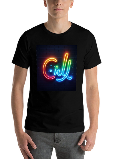 Chill Neon Graphic T-Shirt