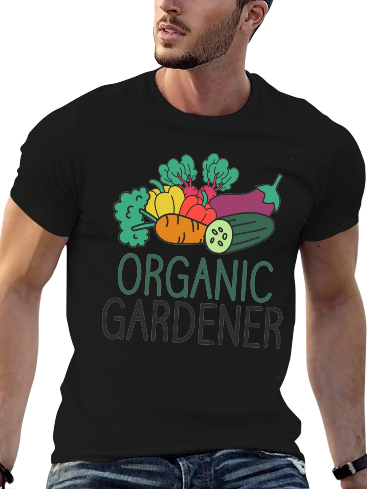 Organic Gardener T-Shirt - Farm Fresh Style!