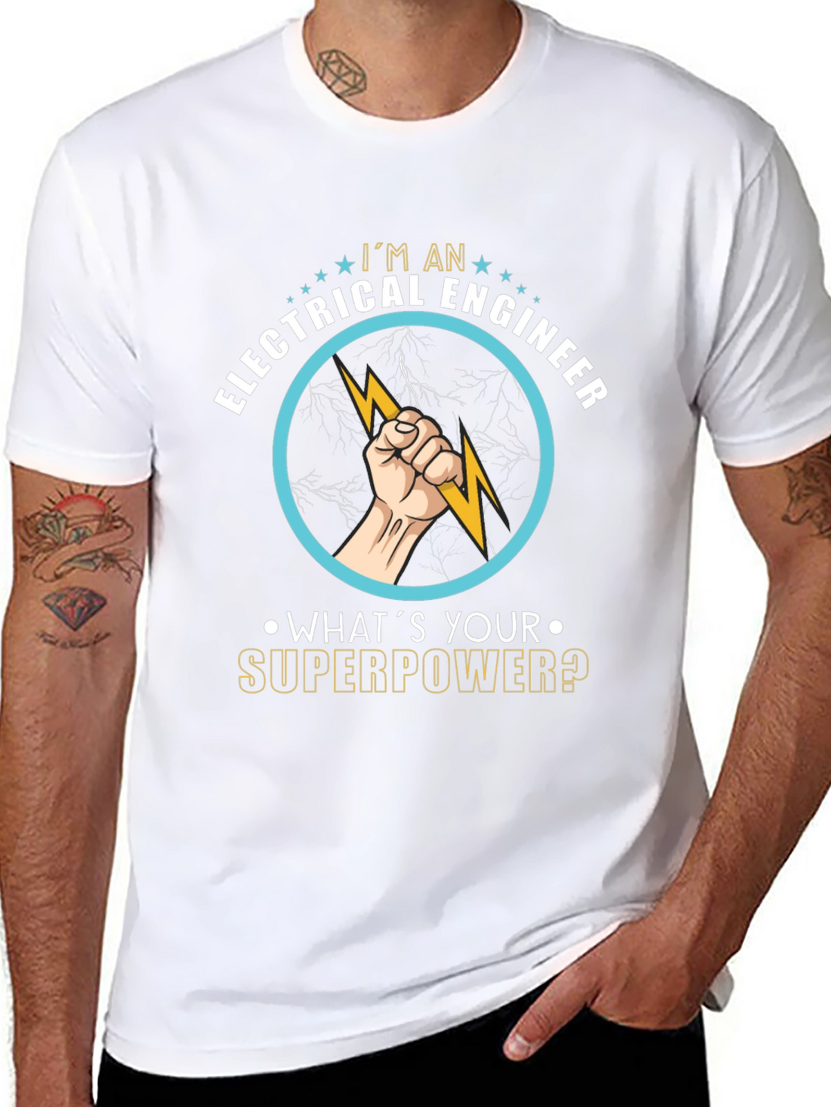 Electrical Engineer Superpower T-Shirt