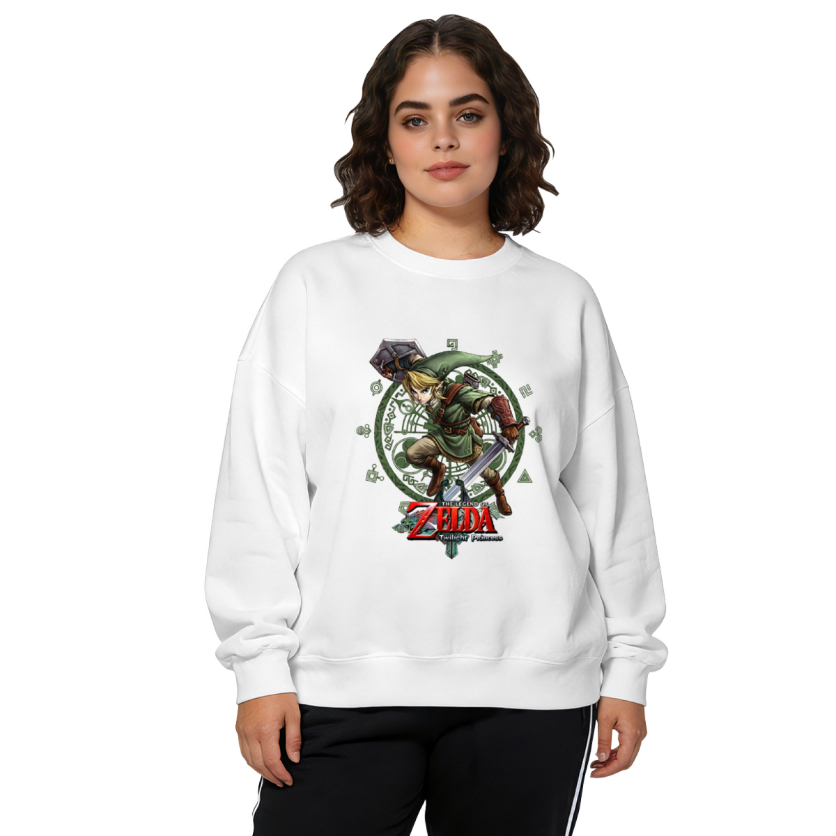 The Legend of Zelda Link Fantasy Game Art Crewneck Sweatshirt