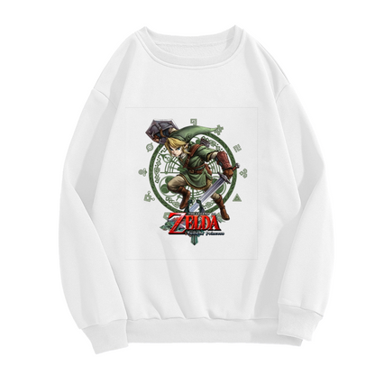 The Legend of Zelda Link Fantasy Game Art Crewneck Sweatshirt